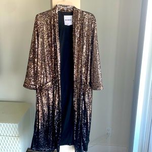 Sequin blazer/overcoat